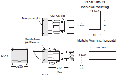 A3S Dimensions 27 A3SJ-5050_Dim