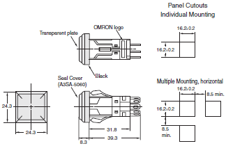 A3S Dimensions 33 A3SA-5060_Dim