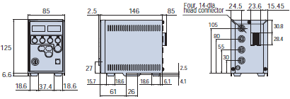 ZUV-C20H / C30H Dimensions 2 