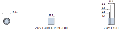 ZUV-C20H / C30H Dimensions 15 ZUV-L3H_Dim