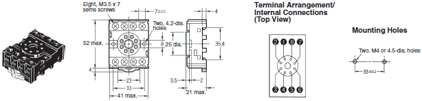 Accessories 61F Dimensions 3 PF083A-E_Dim