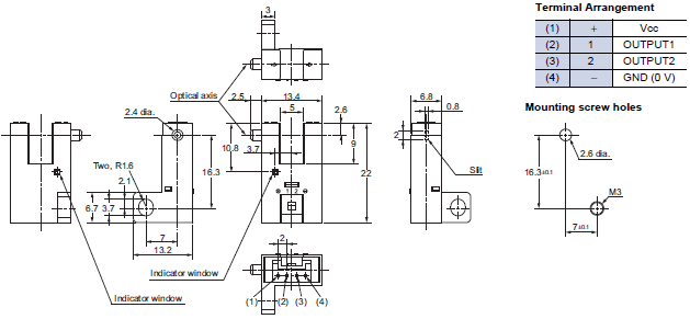 EE-SX97 Dimensions 9