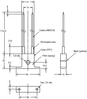 E5CC, E5CC-B, E5CC-U 치수 16 