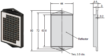 E3FA, E3RA, E3FB, E3RB 치수 (15) 