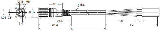 E3NX-FA Dimensions 12