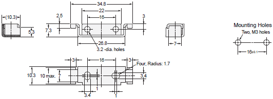 E3NX-FA Dimensions 14