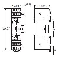 E5DC / E5DC-B 치수 8