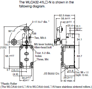WL-N / WLM-N Dimensions 91
