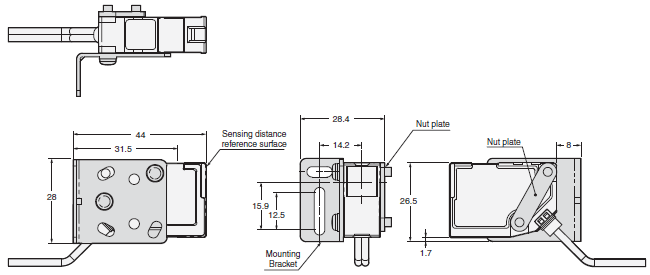 E3NC Dimensions 25 