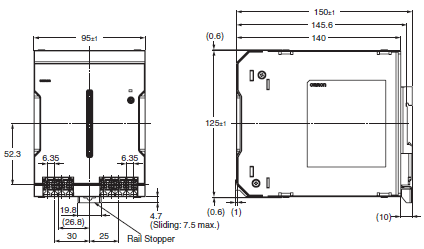 S8VK-T Dimensions 3