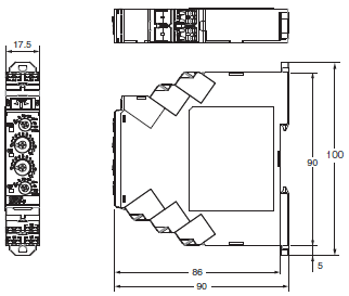 H3DT-F Dimensions 1