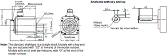 R88M-1 [] / R88D-1SN []-ECT 치수 21 