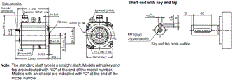 R88M-1 [] / R88D-1SN []-ECT 치수 72 