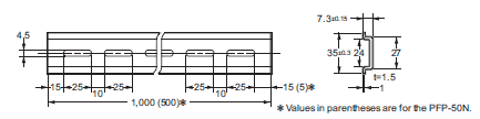 S8VK-X 치수 8 