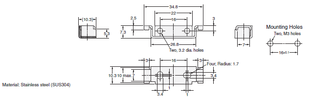 E3NX-MA 치수 10