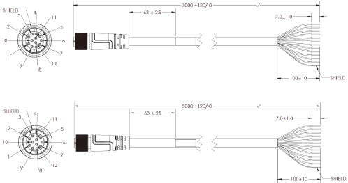 MicroHAWK V430-F / V420-F / V330-F / V320-F 치수 24 