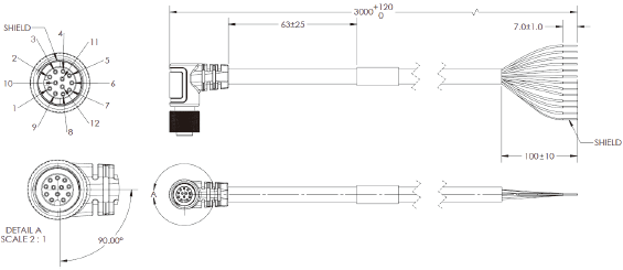 MicroHAWK V430-F / V420-F / V330-F / V320-F 치수 28 