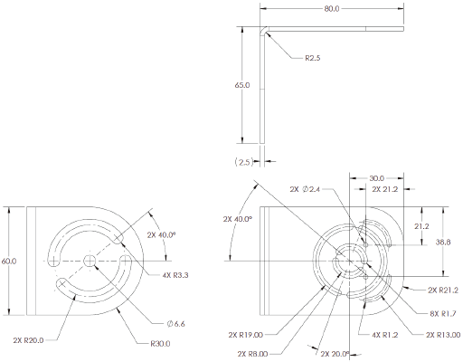 MicroHAWK V430-F / V420-F / V330-F / V320-F 치수 4 