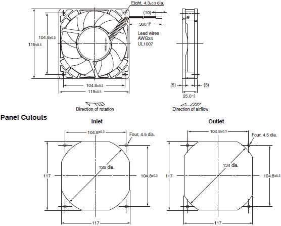 R89F-D Dimensions 2 