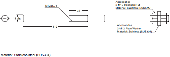 E3AS Series Dimensions 36 