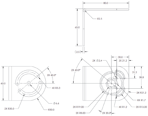 MicroHAWK F430-F / F420-F / F330-F / F320-F 치수 4 