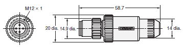 XS2 치수 36 