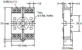 P2RF, P2R, P7TF, PYF, PY, PTF, PYD, PT, P7LF, PF, P2CF, PFA, P3G / P3GA, PL 치수 81 