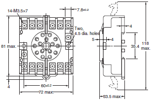 P2RF, P2R, P7TF, PYF, PY, PTF, PYD, PT, P7LF, PF, P2CF, PFA, P3G / P3GA, PL 치수 89 