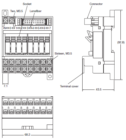 G70D-SOC08 크기 2 