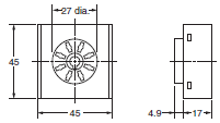 H7CC-A Dimensions 32 