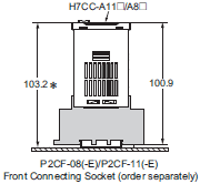 H7CC-A Dimensions 10 
