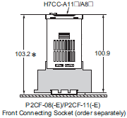 H7CC-A 치수 10 