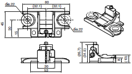 F3SJ Series Dimensions 17 