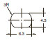 A22Z-B20[]_Panel Mounting Hole