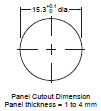 XS5M_Panel Cutout_Dim