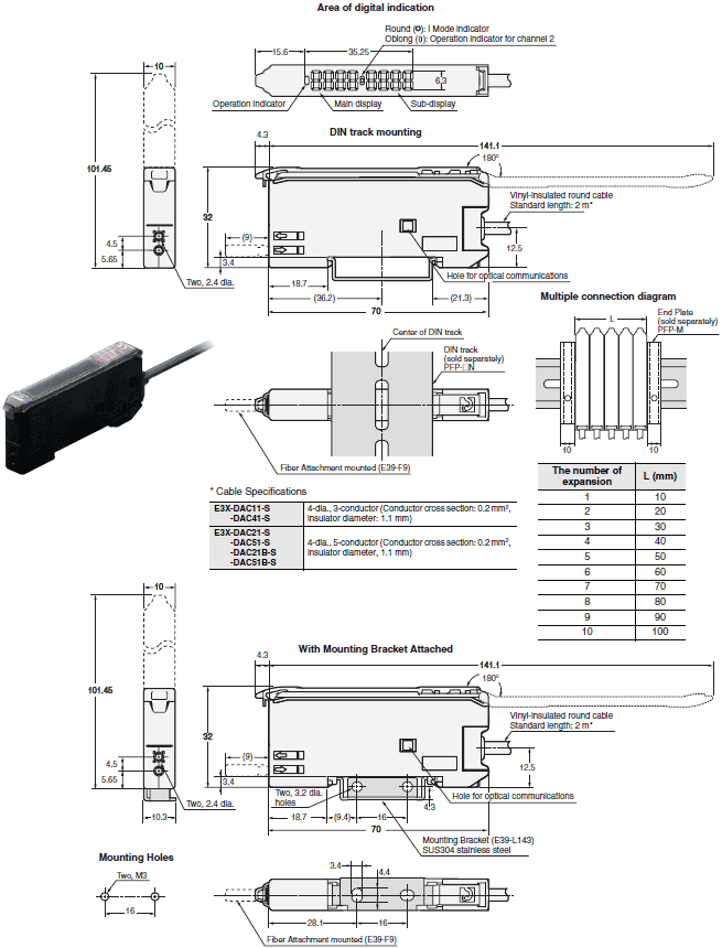 E3X-DAC11-S_Dim