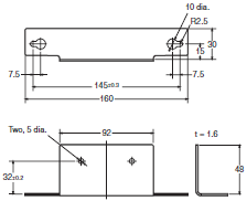 Front-mounting Bracket (S82Y-J30F)_Dim