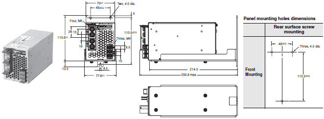 S8JX-P300[][]C (300 W)_Dim