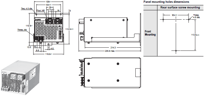 S8JX-P600[][]C (600 W)_Dim