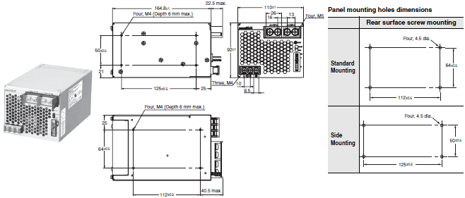 S8JX-P600[][]N (600 W)_Dim