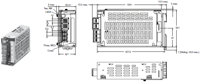 S8JX-P15005D (150 W)_Dim