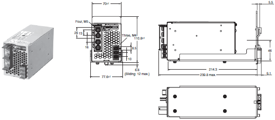 S8JX-P300[][]CD (300 W)_Dim