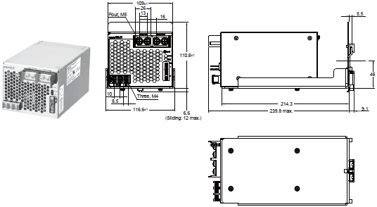 S8JX-P600[][]CD (600 W)_Dim