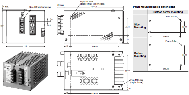 Front-mounting Method_Dim