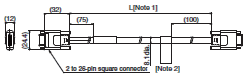 Bend resistant Cable (Model FZ-VSB)_Dim
