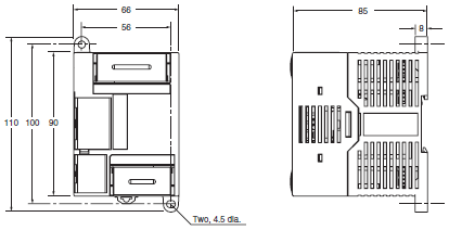 CPU Units with 20 I/O Point_Dim