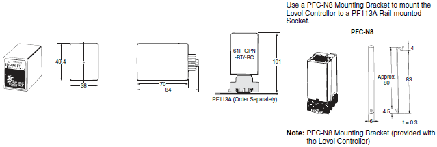 61F-GPM-BT/BC_Dim
