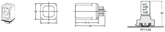 61F-03B/04B_dimensions
