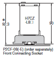 Front Connecting Socket_Dim