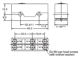 DZ_Screw Terminals (-1B)_Dim